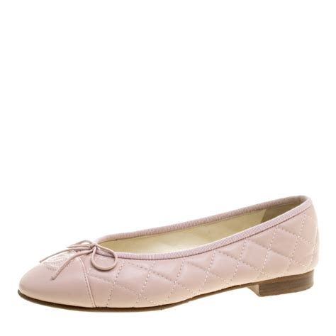 chanel pink ballet flats|chanel ballet flats price euro.